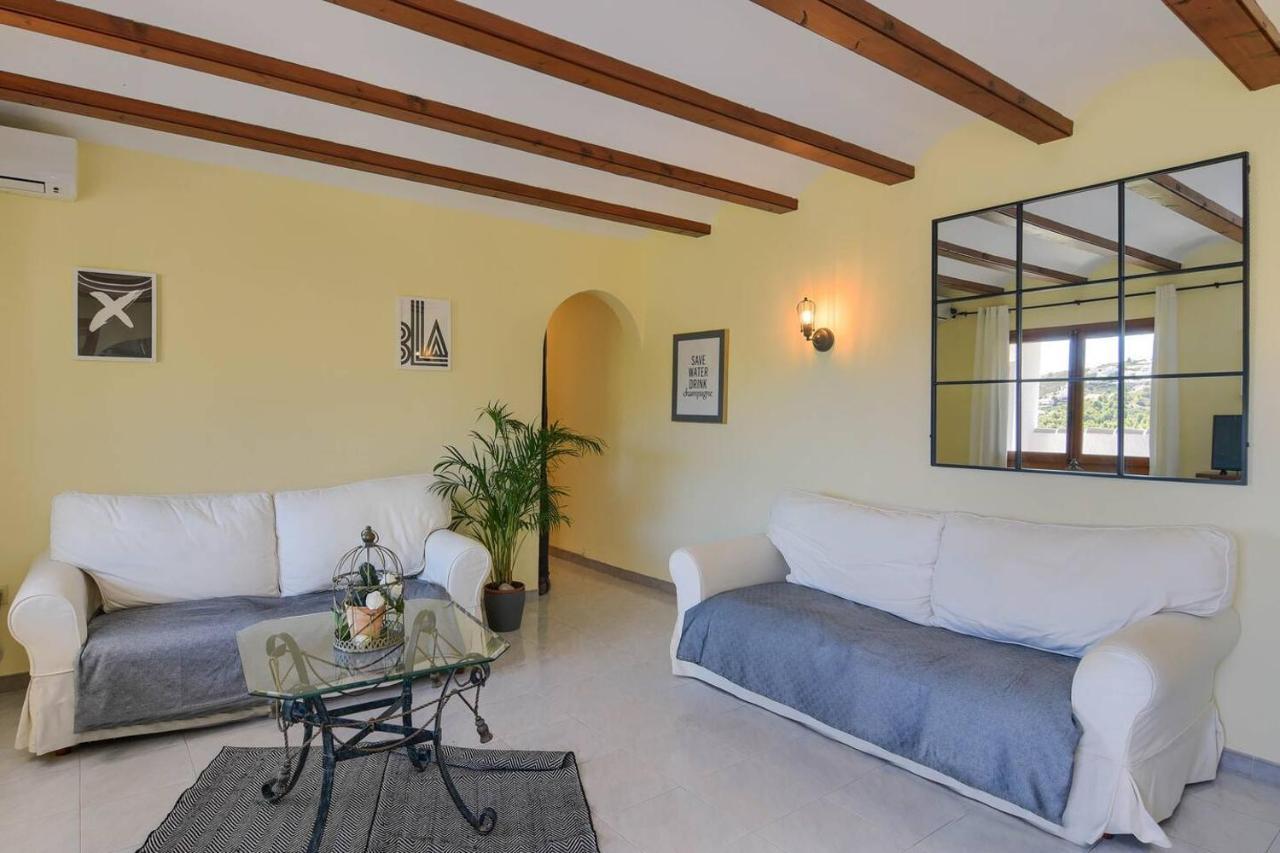 Stunning Mountain View Bungalow In Moraira Teulada Esterno foto