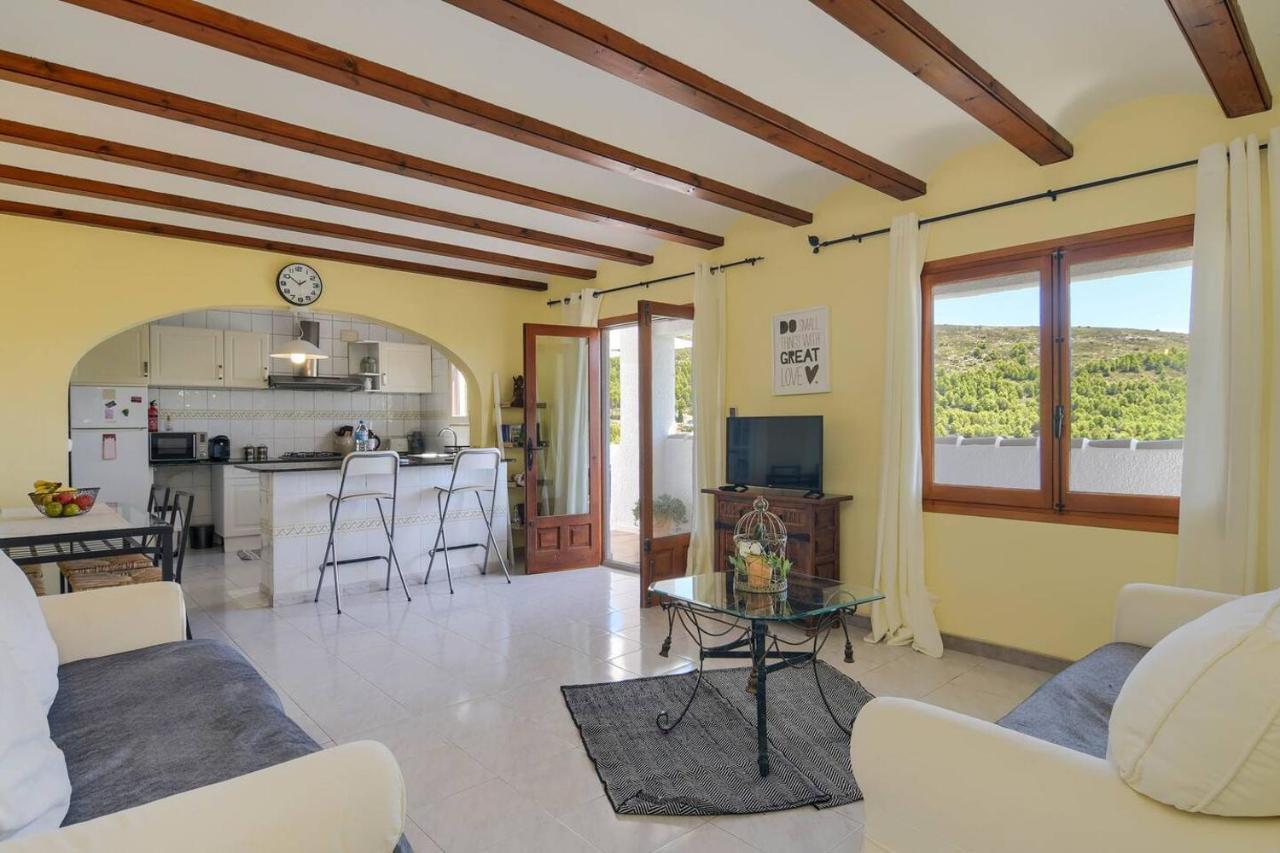 Stunning Mountain View Bungalow In Moraira Teulada Esterno foto
