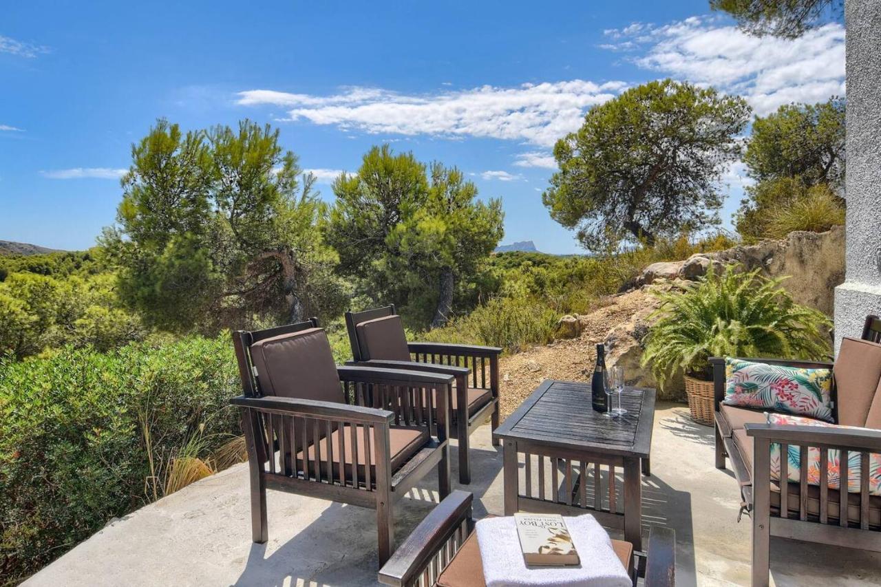 Stunning Mountain View Bungalow In Moraira Teulada Esterno foto